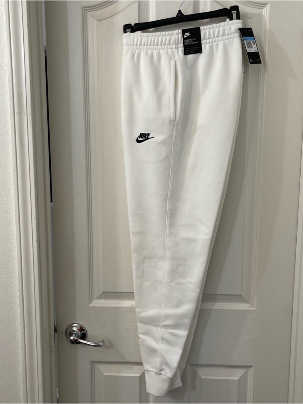 Nike Sweatpant - White.  Mens:  Medium.